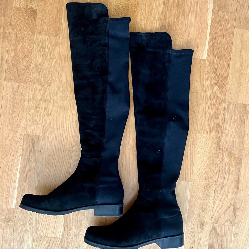 Stuart Weitzman 5050 Suede Boot - image 2